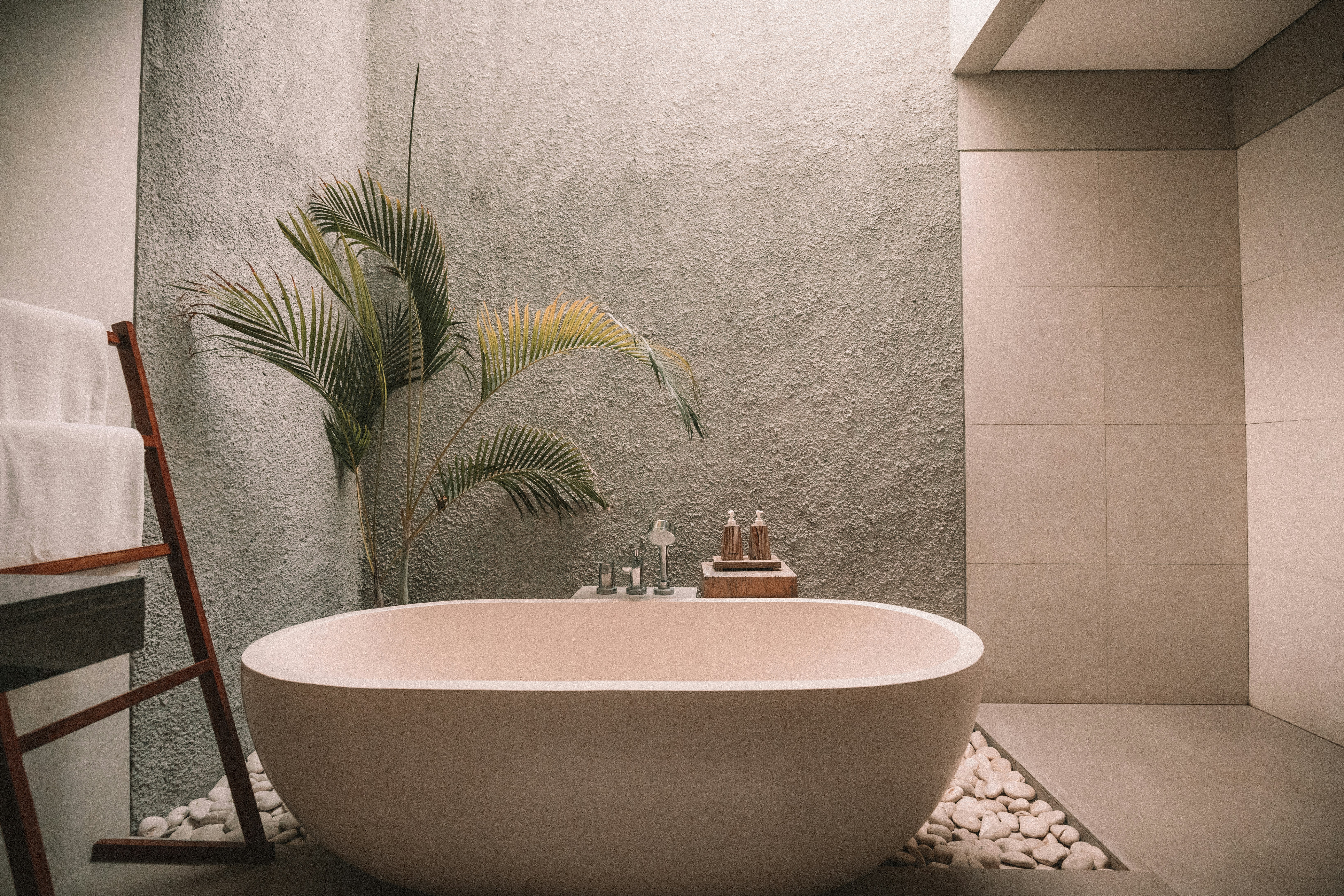 bathtub in bathroom