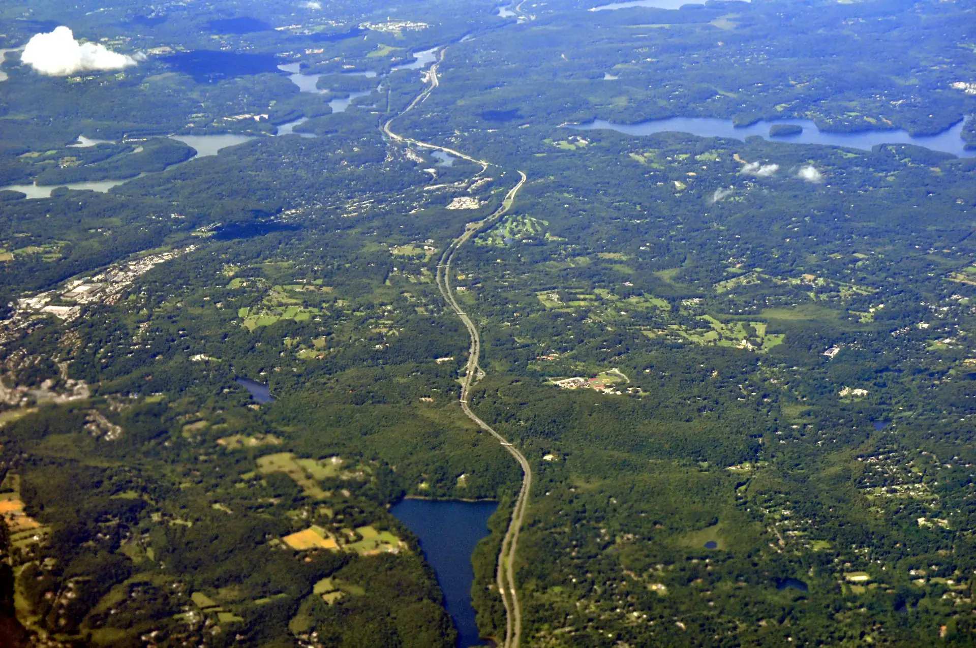 View of the Town of Bedford, New York