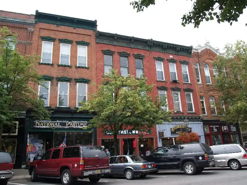 View of Cooperstown, New York