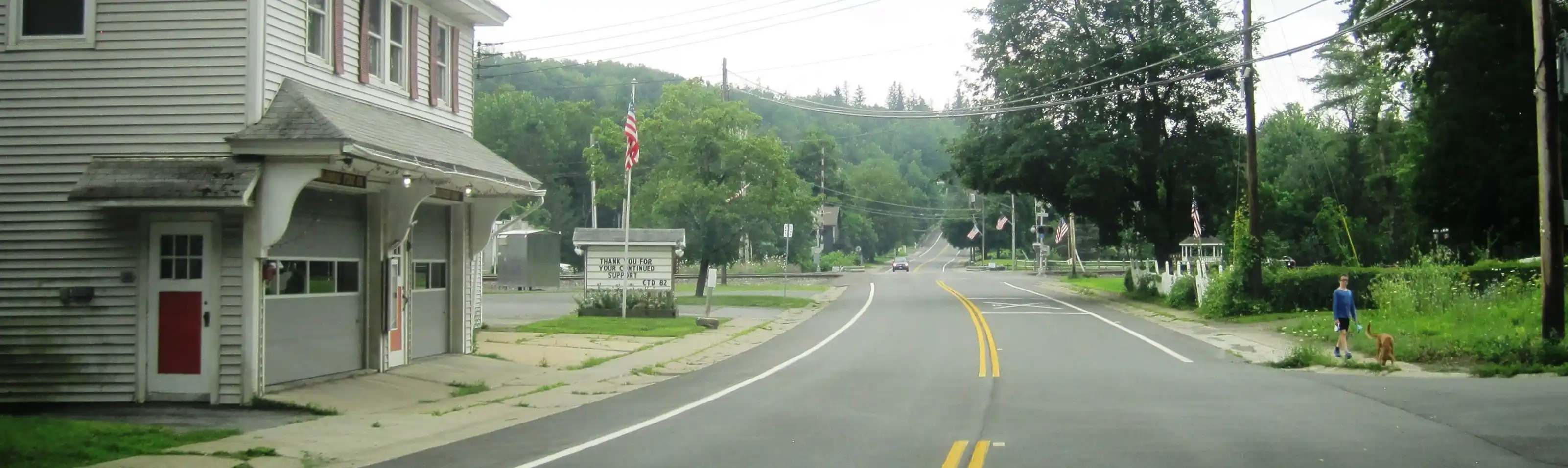 View of Delanson, New York
