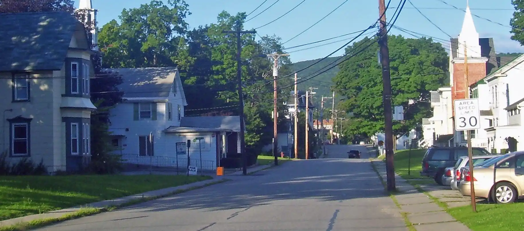 View of Dover, NY, New York