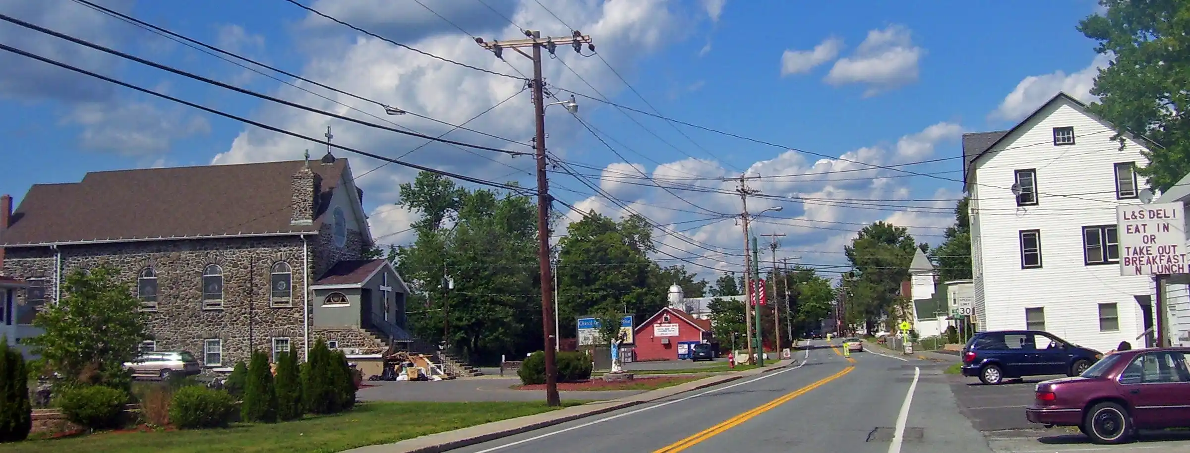 View of Maybrook, NY, New York