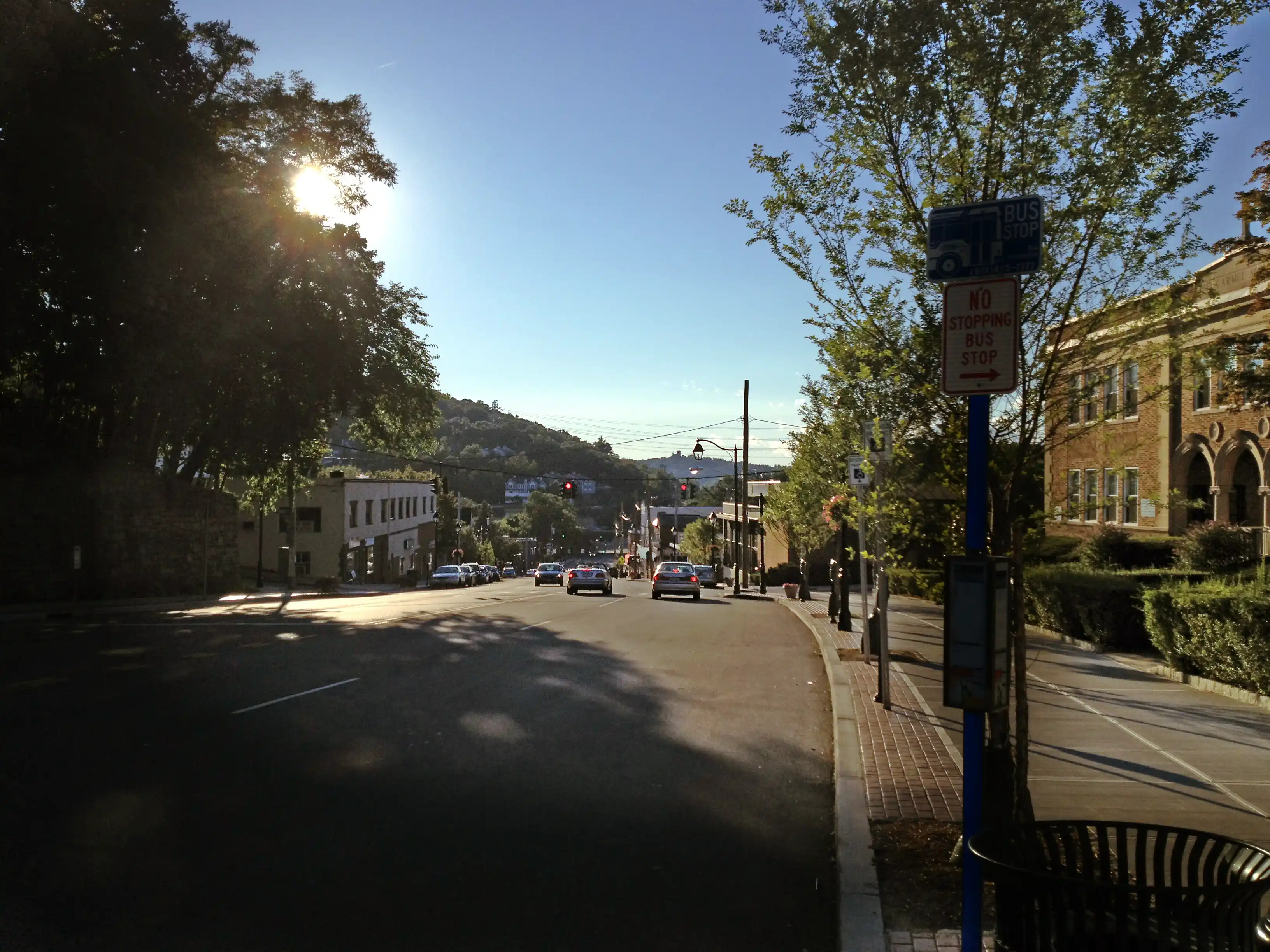 View of the Village of Elmsford, New York