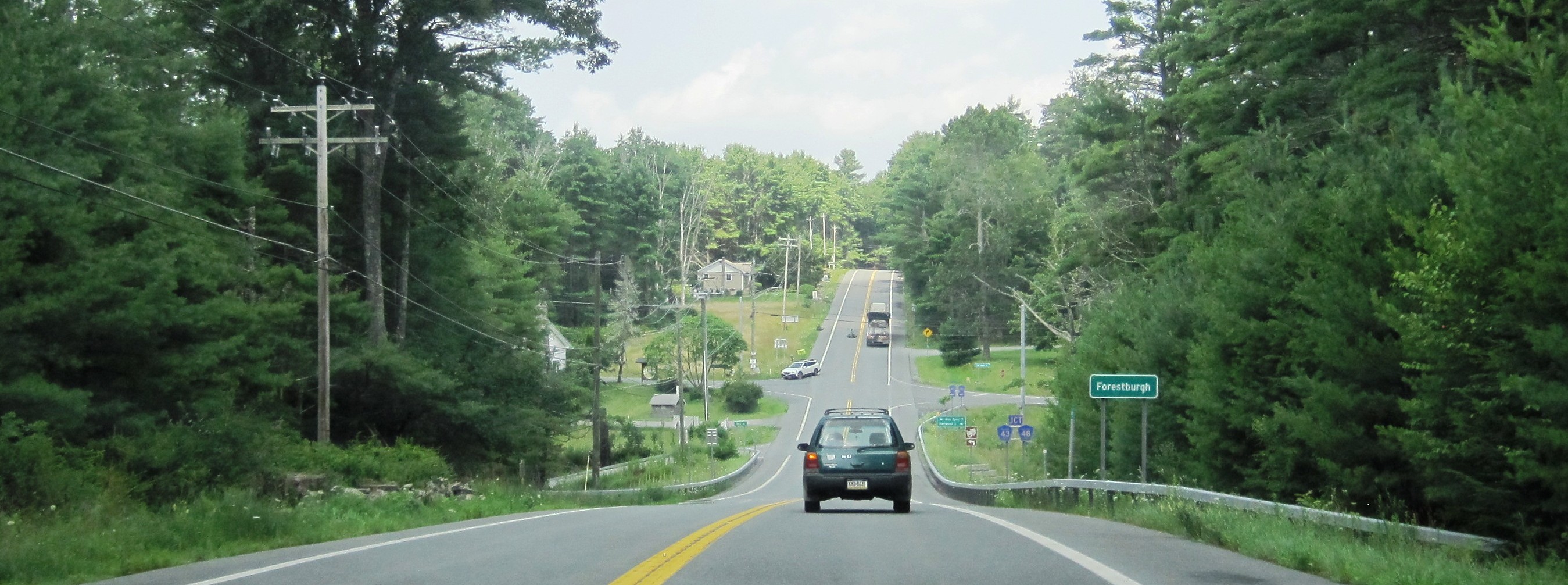 View of Forestburgh, New York