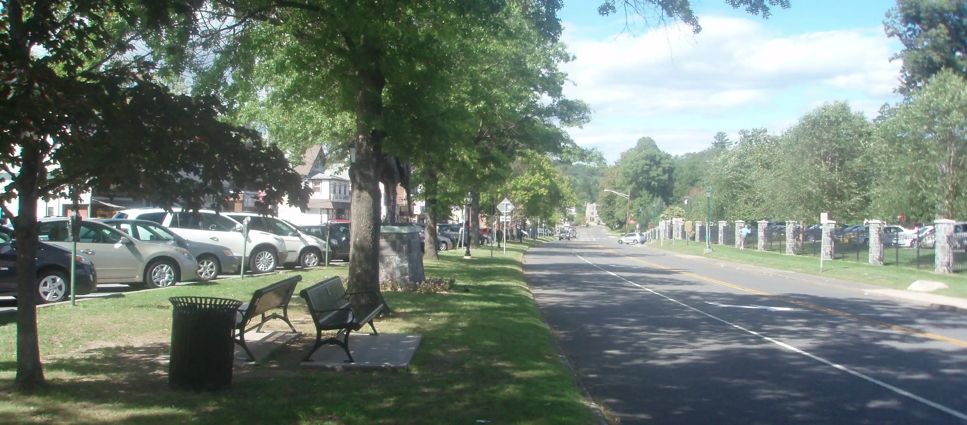 View of Highland Falls, NY, New York