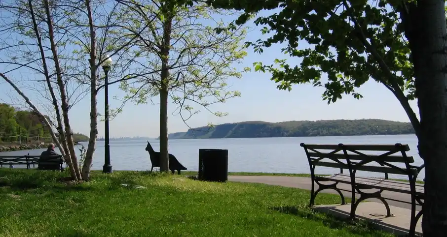 View of The Village of Irvington, New York