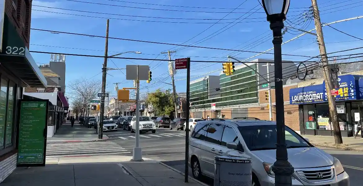 View of New Dorp, New York