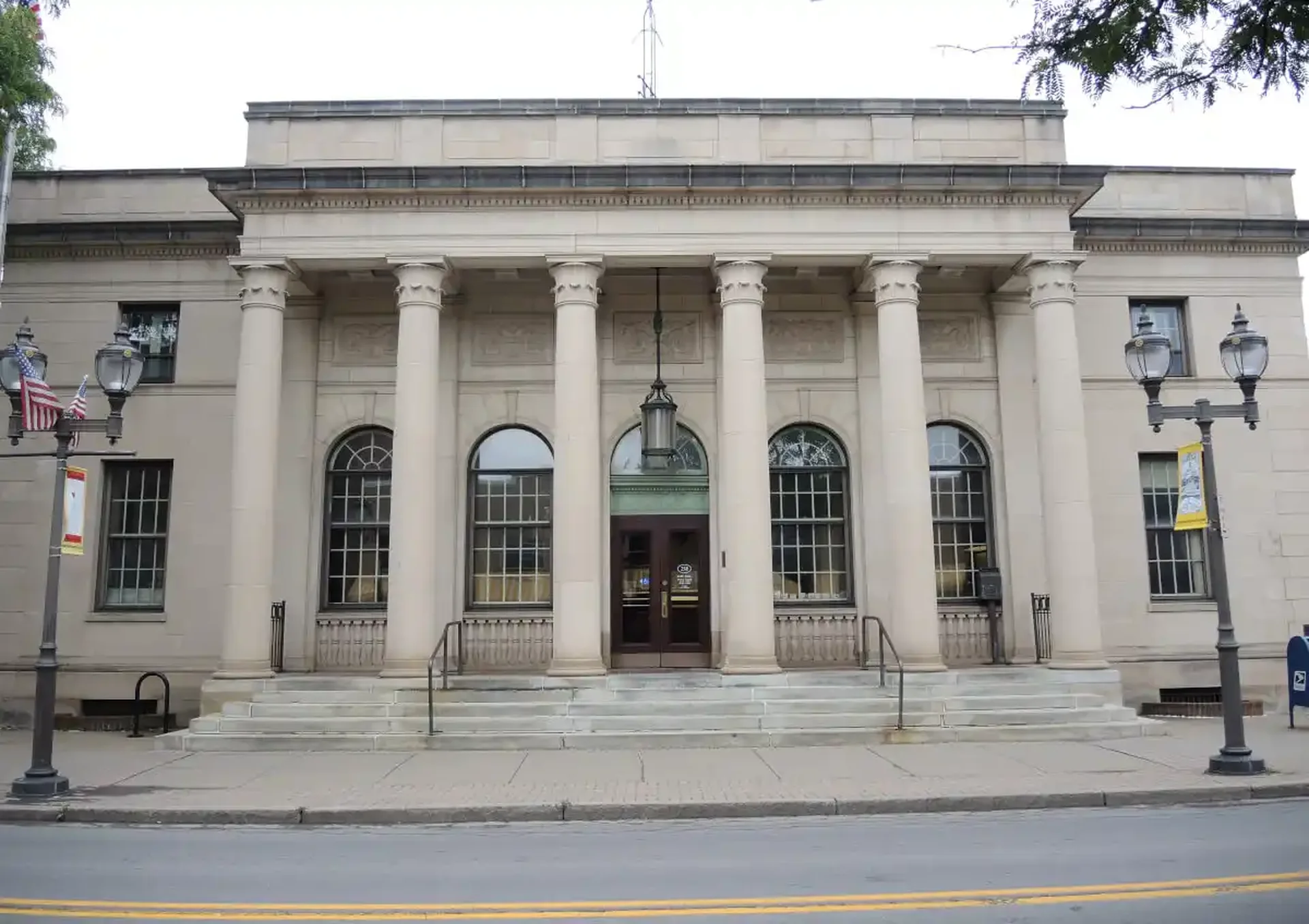 View of Oneonta, New York