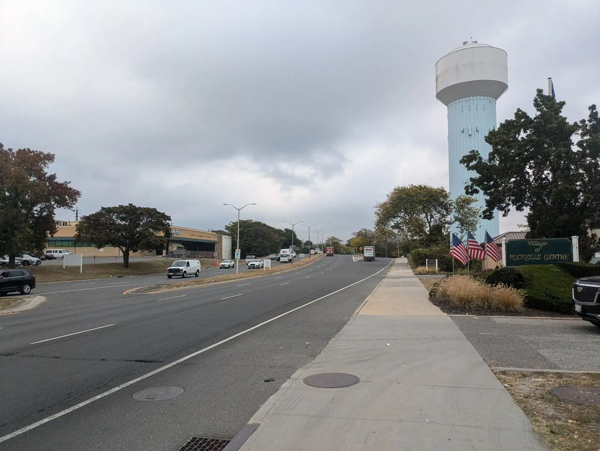View of Rockville Centre, New York