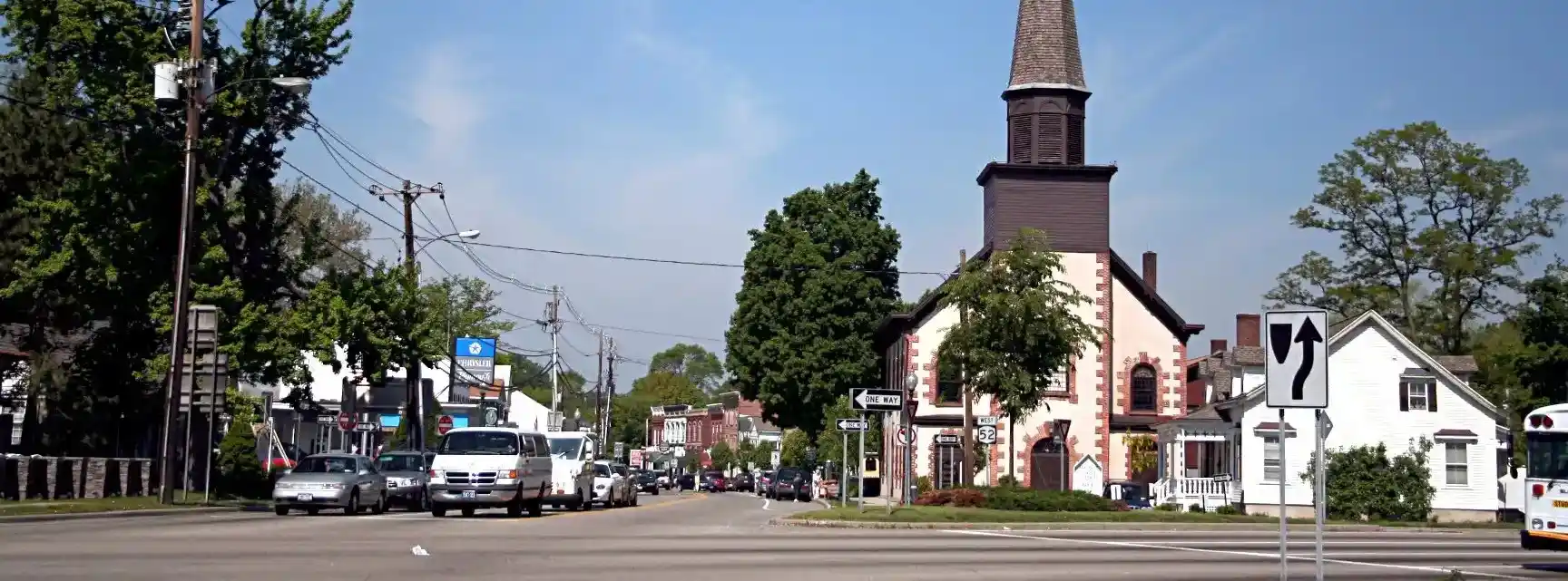 View of Fishkill, NY, New York