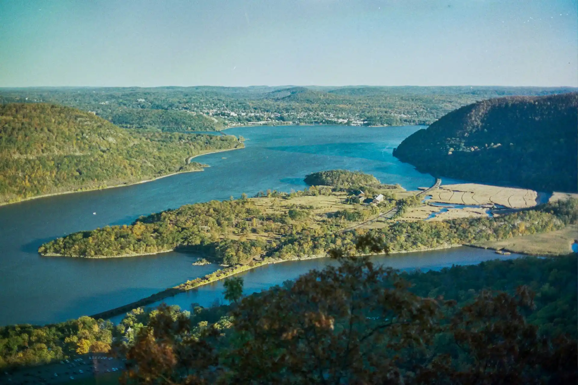 View of Stony Point, NY, New York