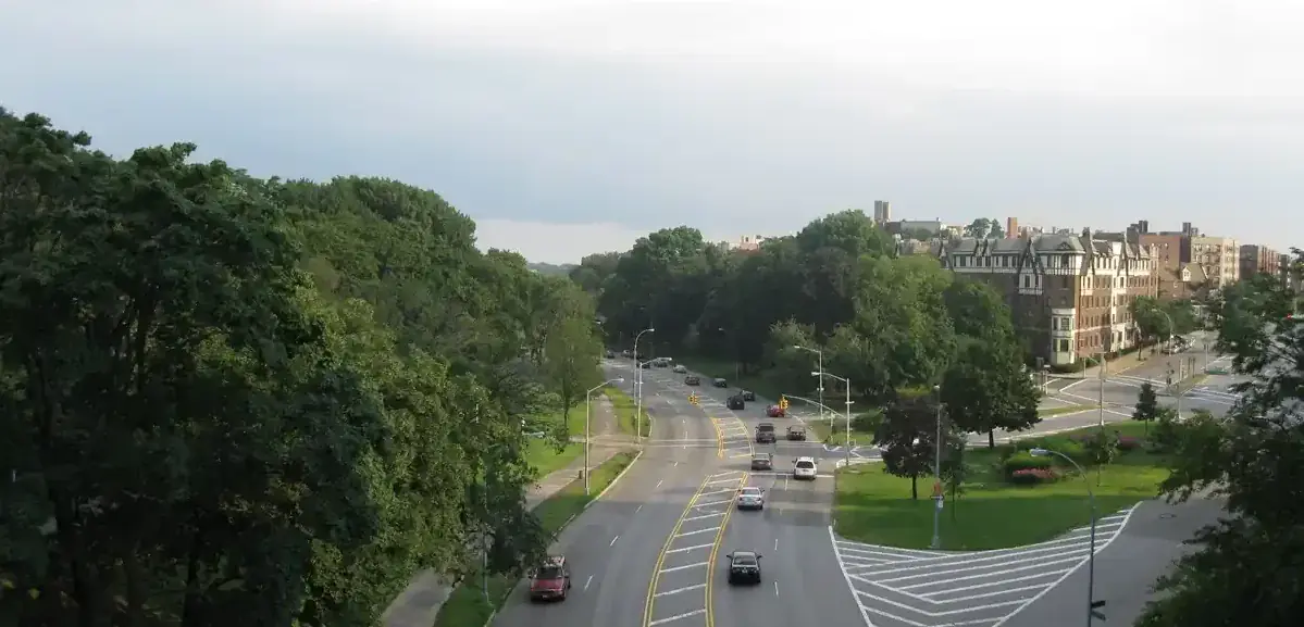 View of Bedford Park, New York