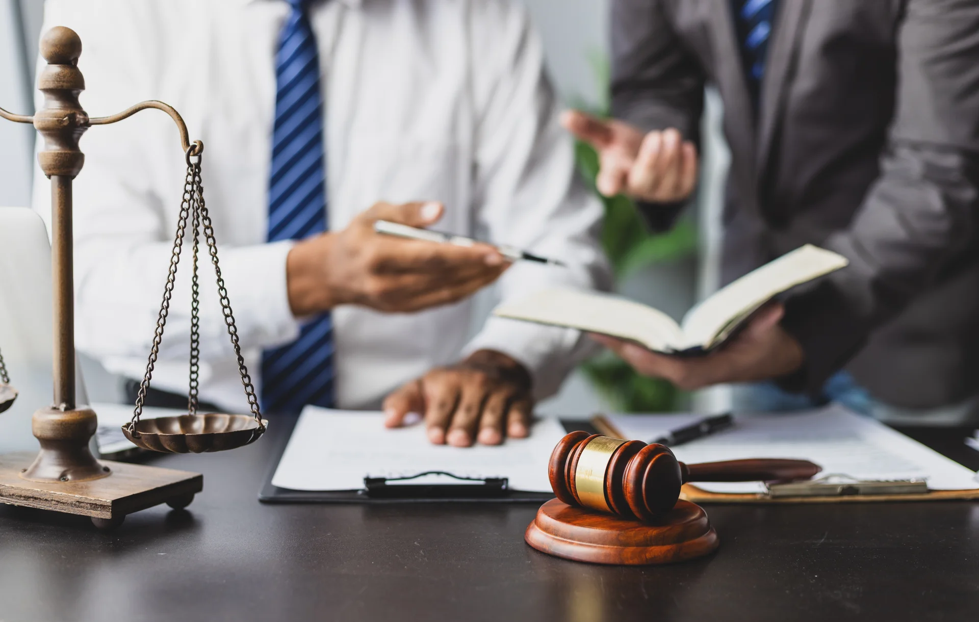 Legal documents on a desk representing the bill of particulars requirements under CPLR 3043(1) in New York personal injury cases