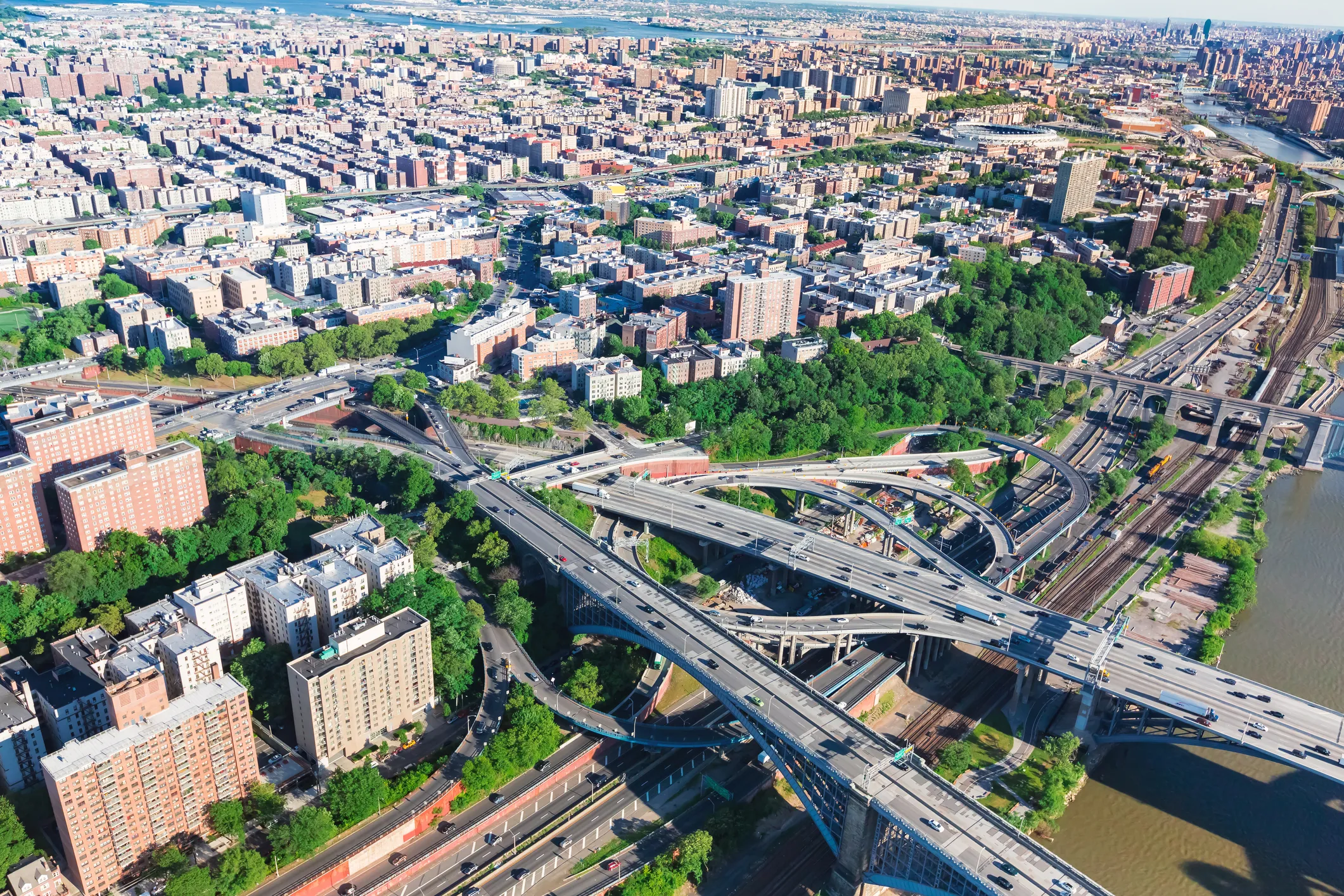 View of Bronx, New York