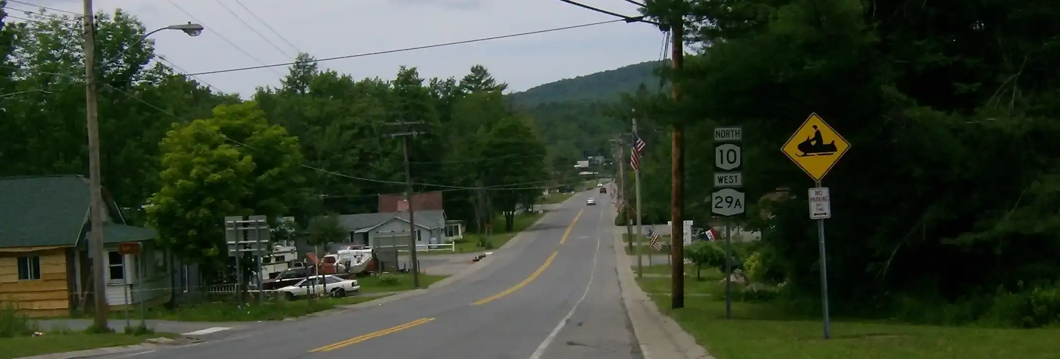 View of Caroga, New York