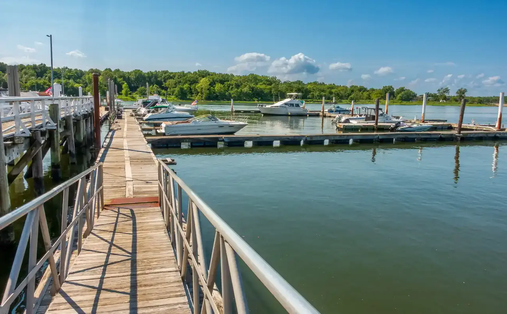 View of City Island, New York