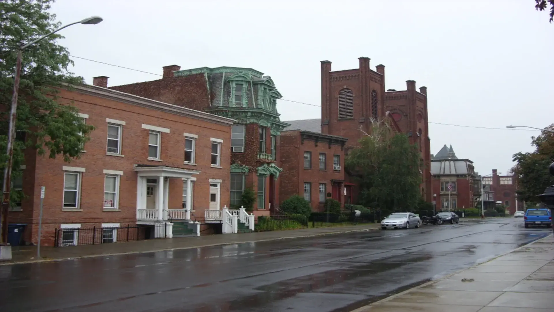 View of Cohoes, New York