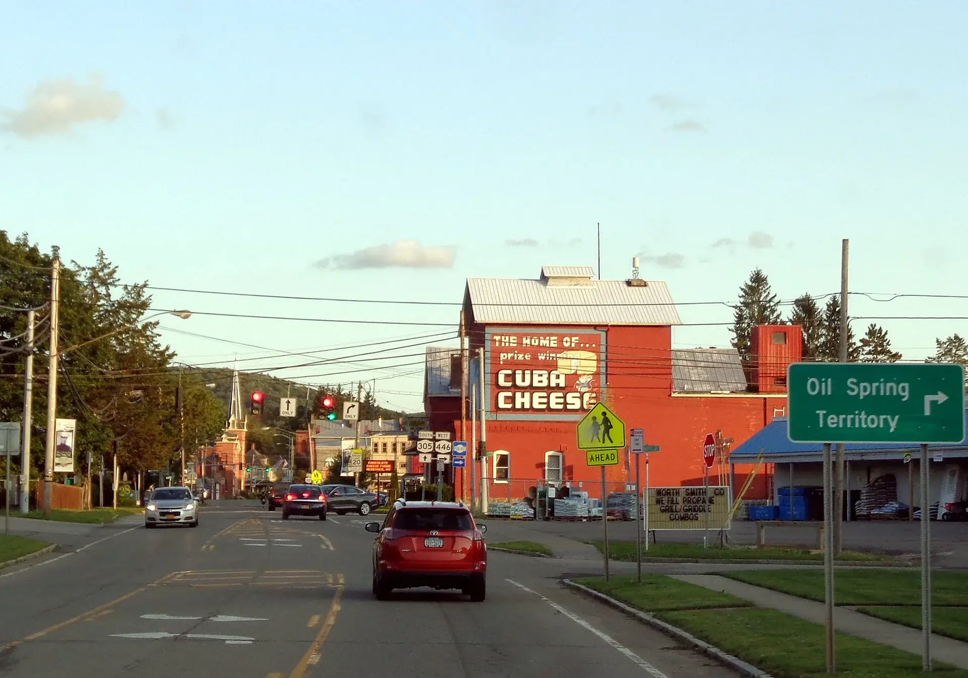 View of Cuba, New York