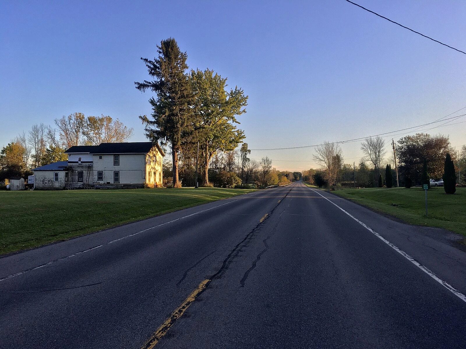 View of Elba, New York