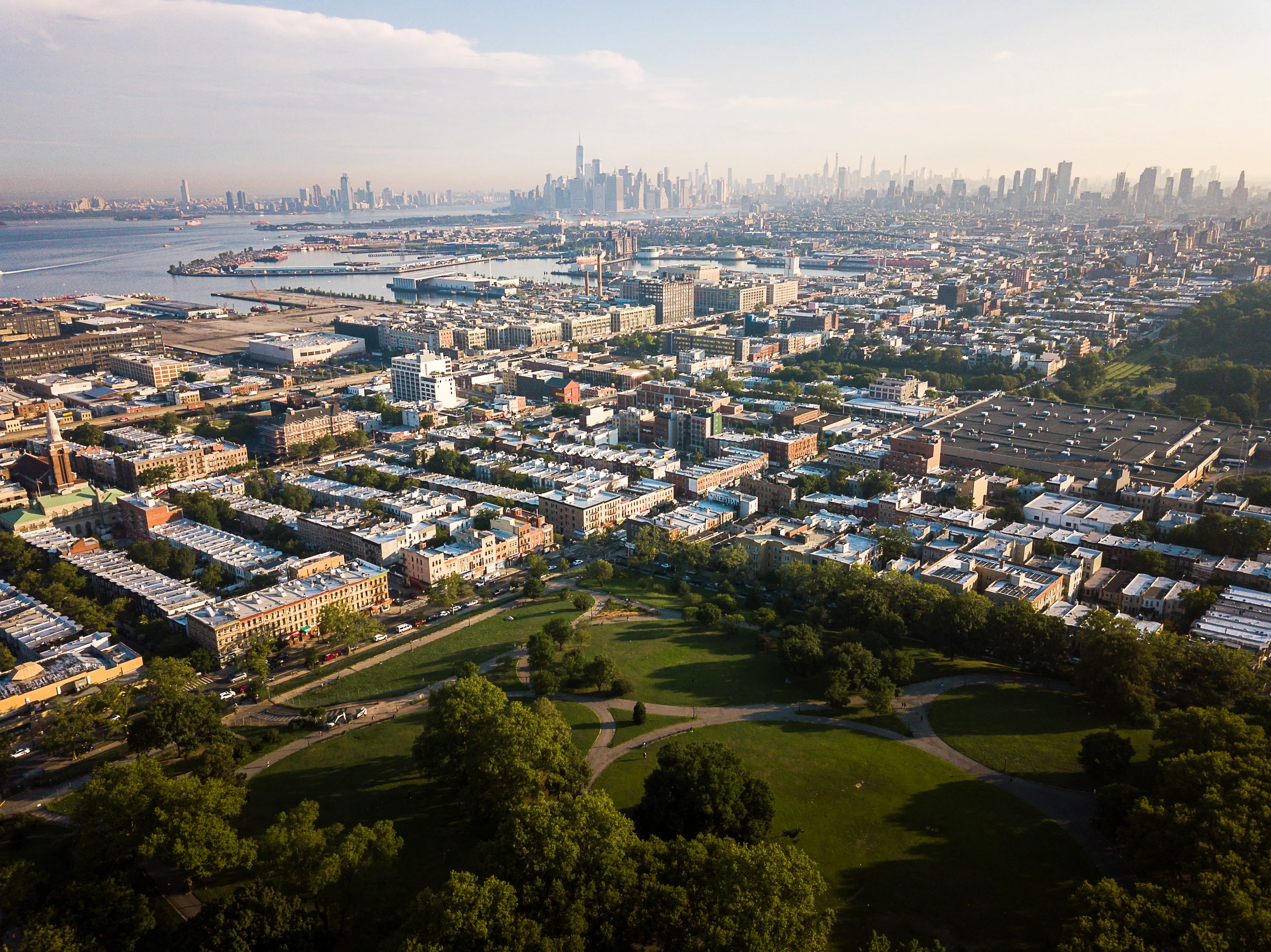 View of Red Hook, New York