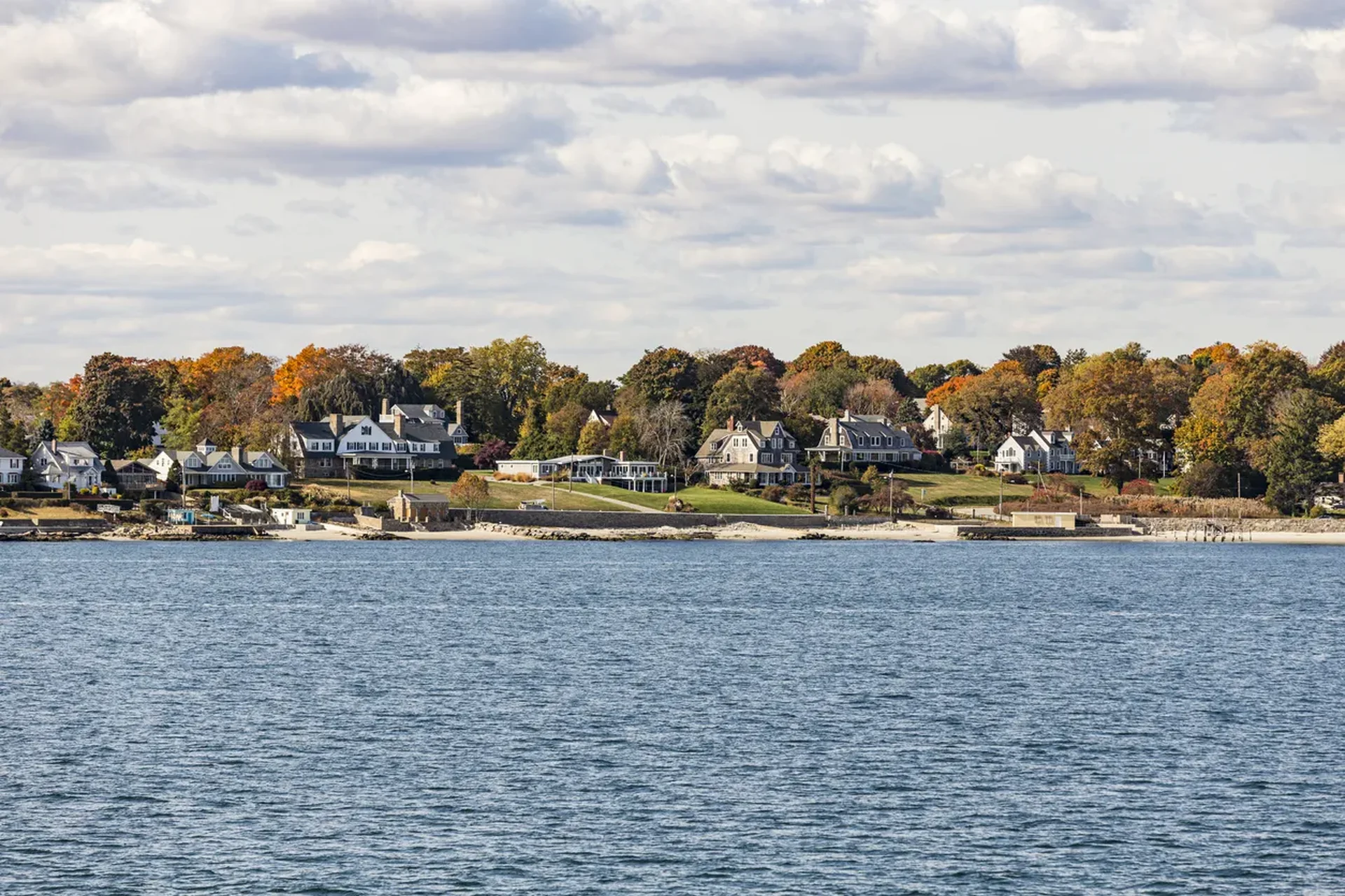 View of Shelter Island, New York