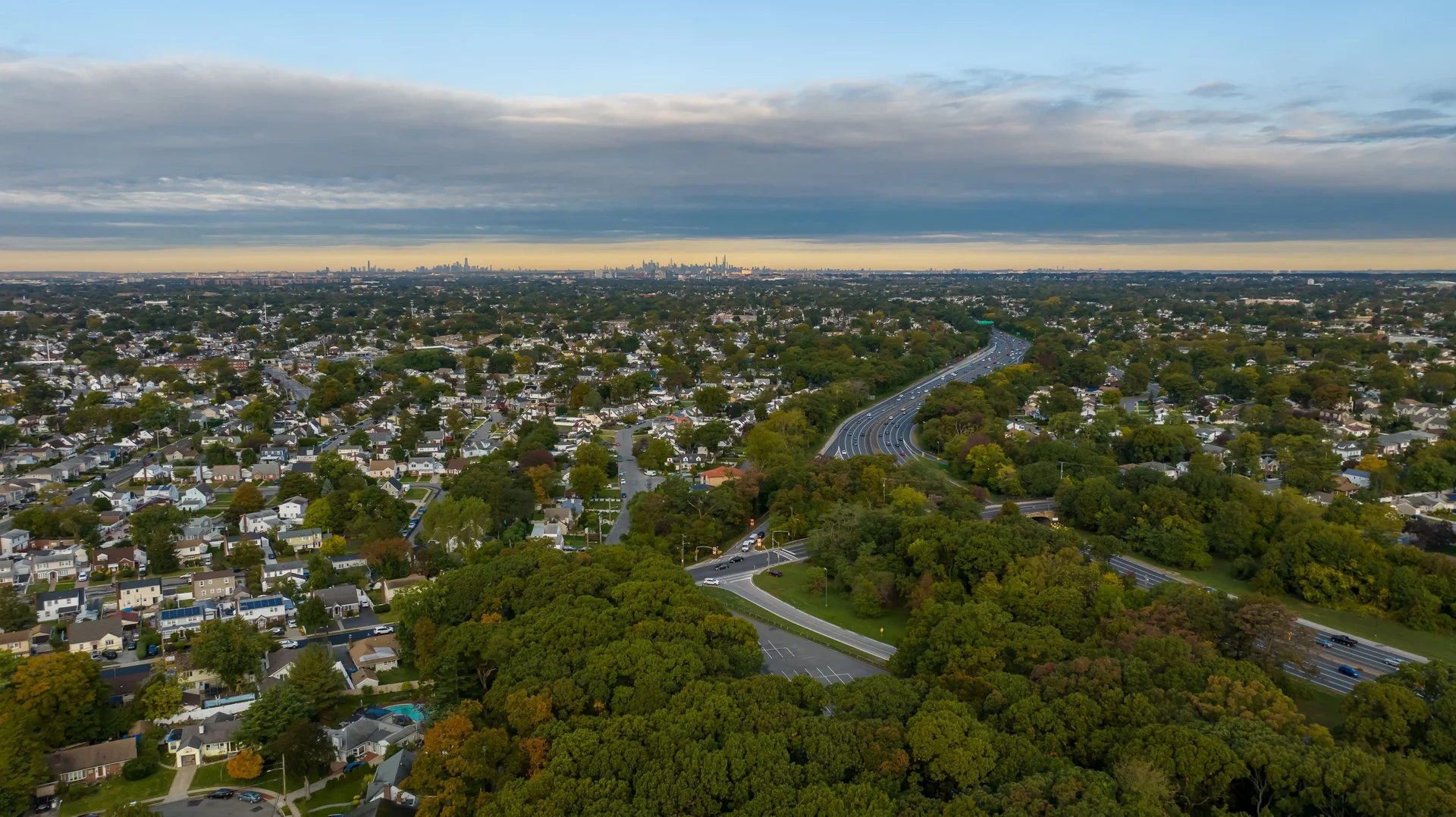 View of Carle Place, New York