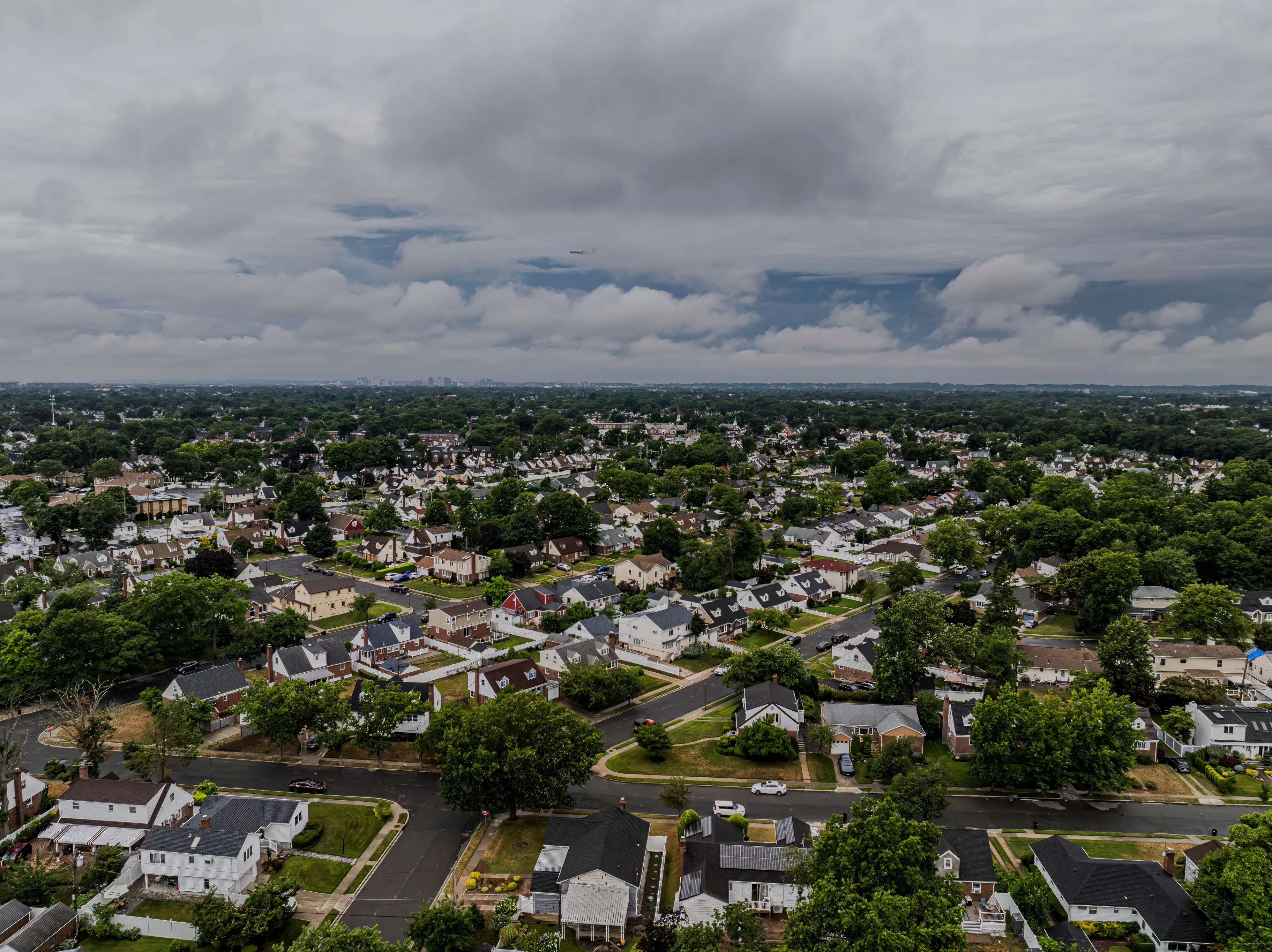 View of Village of the Branch, New York