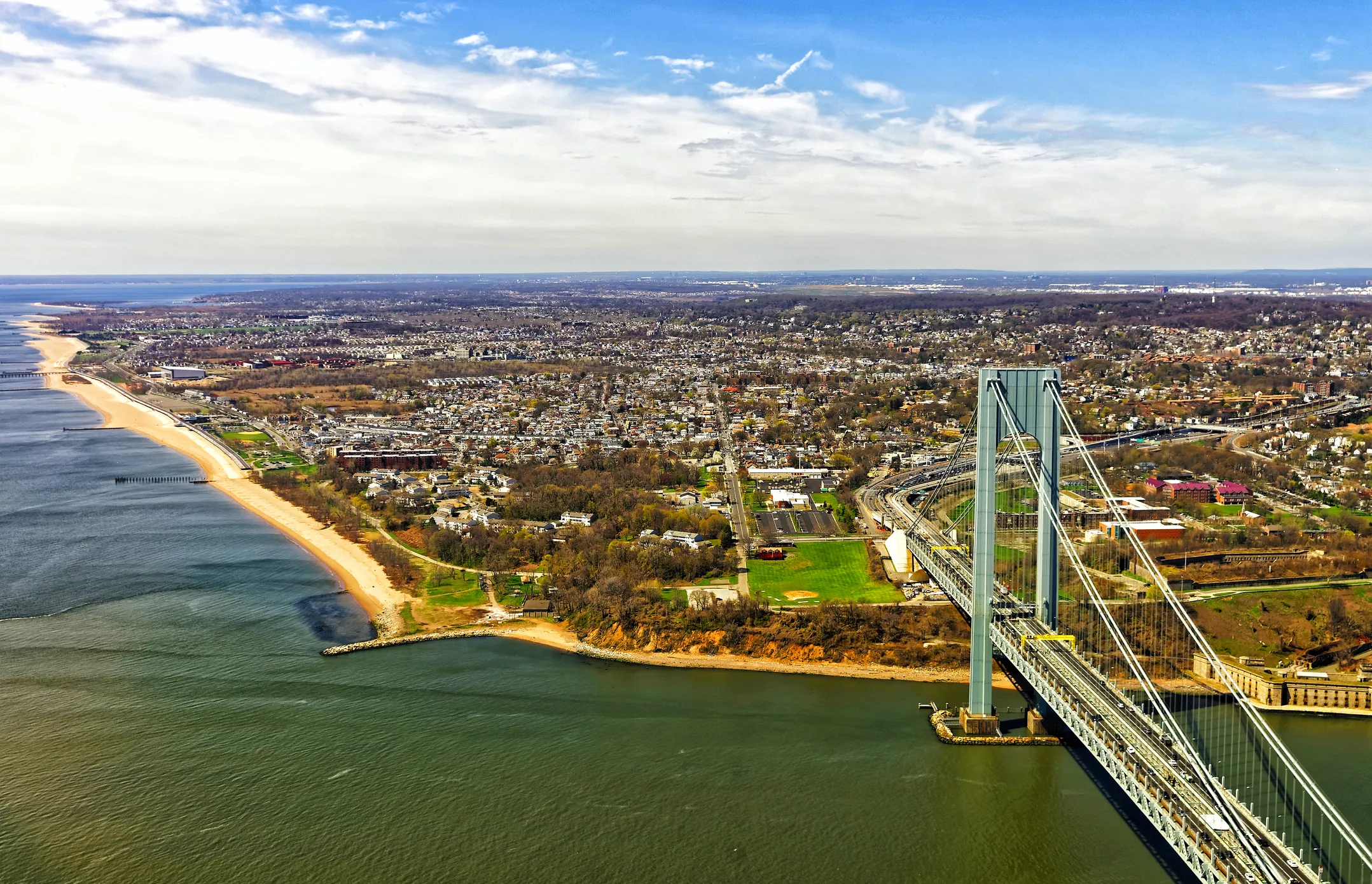 View of South Beach, New York