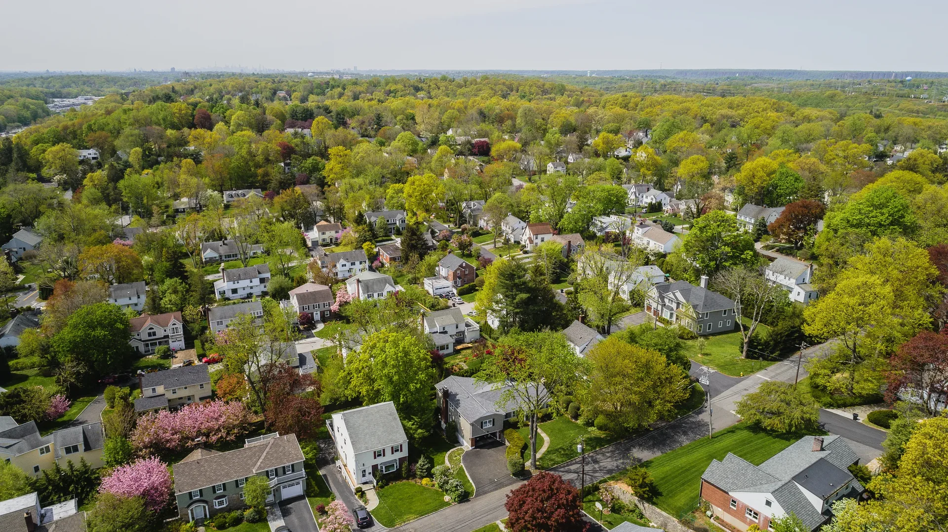 View of Roslyn, New York