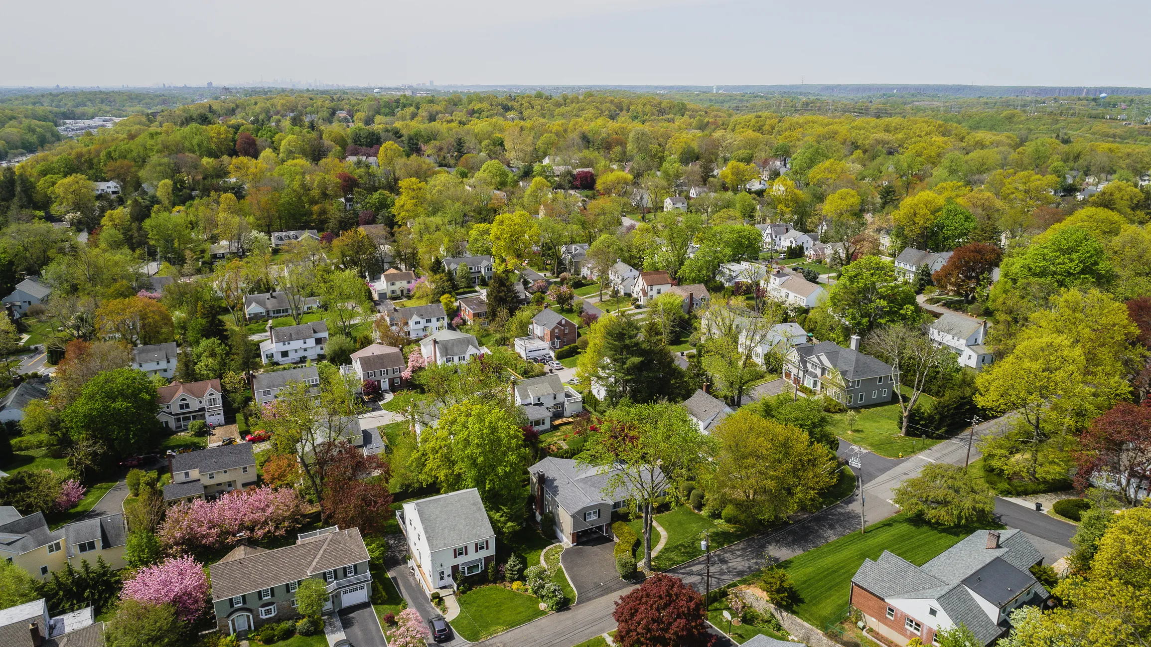 View of Roslyn Estates, New York
