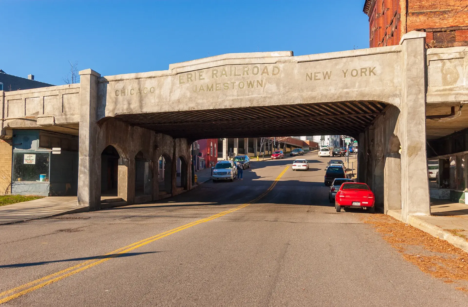 View of Jamestown, New York