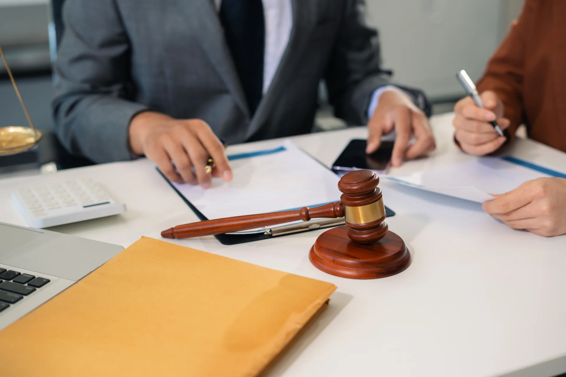 Courtroom jury box representing how CPLR 4111(e) requires itemized damage verdicts in New York personal injury cases