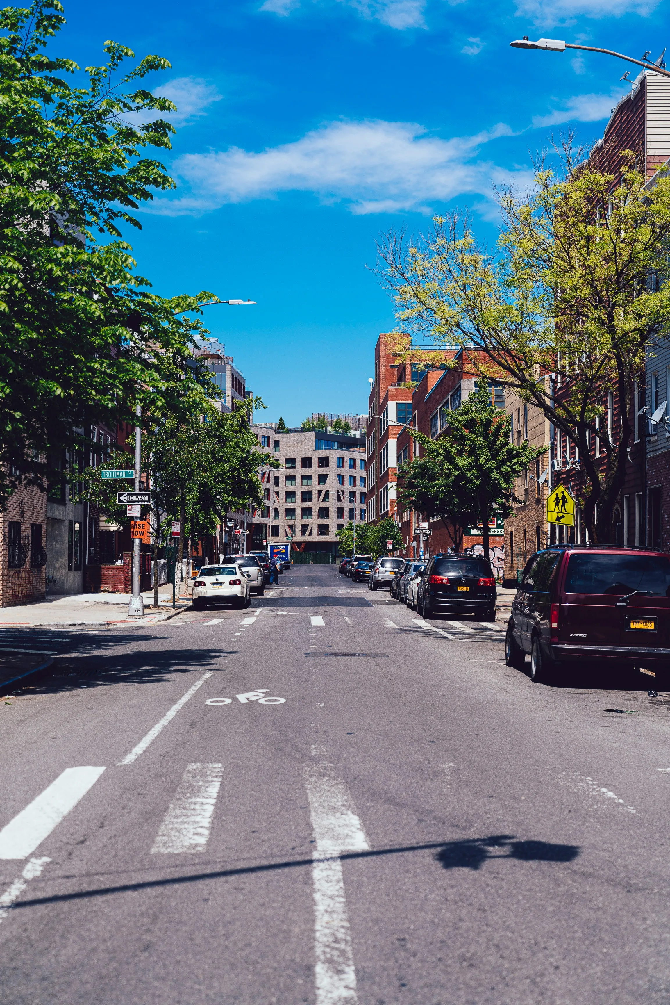 View of Bushwick, New York