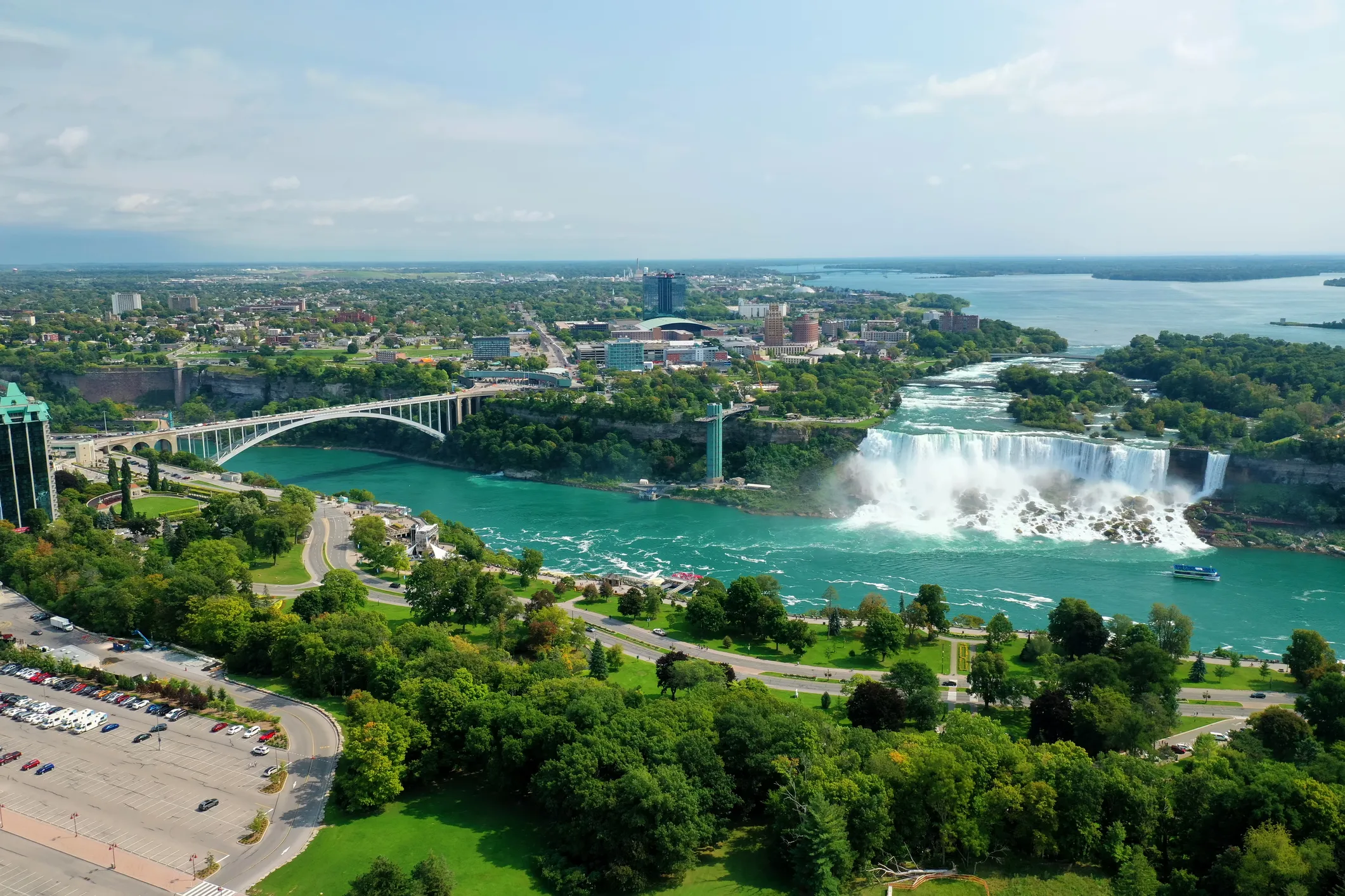 View of Niagara Falls, New York