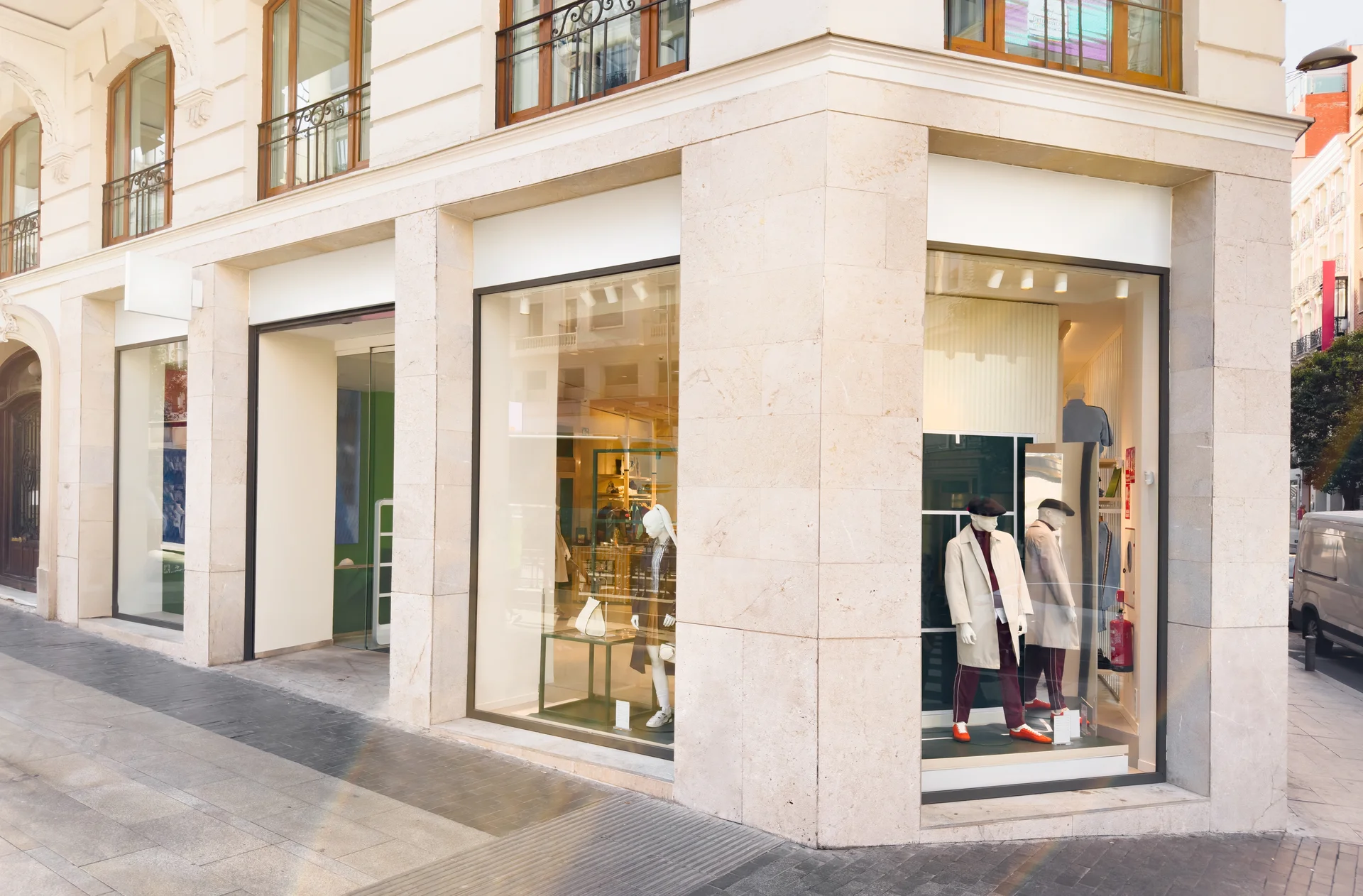 Retail store interior representing New York Labor Law Article 27-E workplace safety requirements